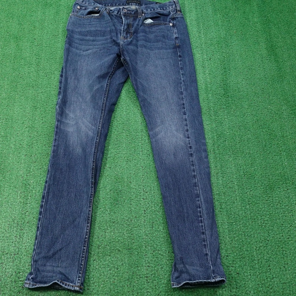 Bullhead Denim Co Jeans Mens 32x32 Blue Skinny Fit Stretch Denim Pants